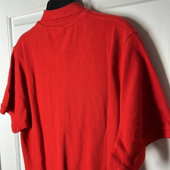 THE NORTH FACE RED SHORT SLEEVE POLO  SHIRT !WANDER POLO ,PTP 20” ,sz Sm men - Picture 6 of 9